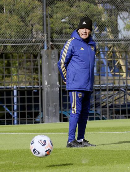 Entrenamiento de Boca Juniors - 
18 de junio de 2021 - 
Complejo Pedro Pompilio - 
