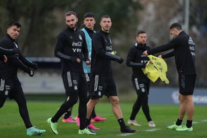 entrenamiento de la seleccion