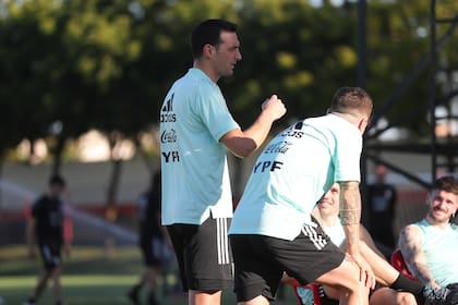 Entrenamiento de la selección