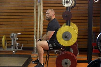 Entrenamiento de los All Blacks en el CENARD