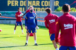 Barcelona. Lo que dijo Koeman sobre Messi después de los primeros días juntos
