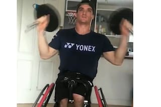 Coronavirus. El entrenamiento "casero" de Gusti Fernández durante la cuarentena