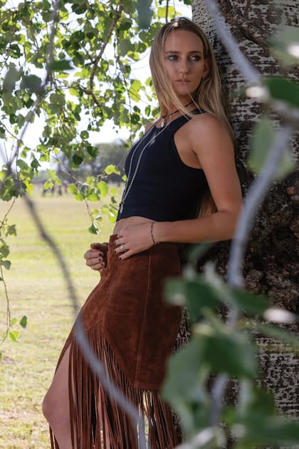 “Entreno mucho, pero como de todo. De acá me encantan las facturas, en especial si tienen dulce de leche. ¡Y los alfajores!”, reconoce.