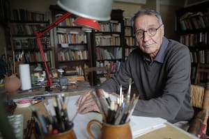 Entrevista a Fermin Eguia en su taller de acuarelas