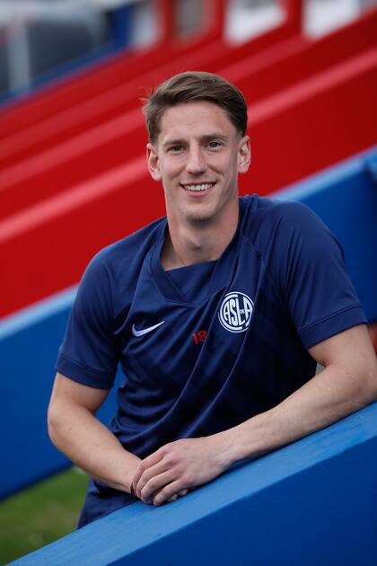 Entrevista al jugador de futbol Andres Vombergar. Delantero del club San Lorenzo