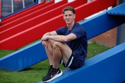 Entrevista al jugador de futbol Andres Vombergar. Delantero del club San Lorenzo