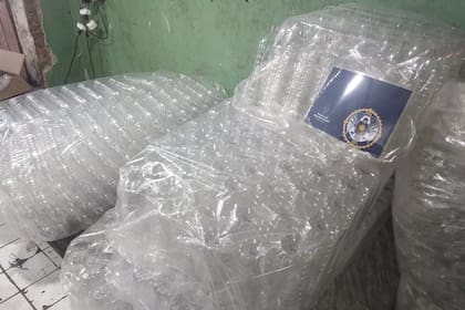 Envase clandestino de aceite Cocinero