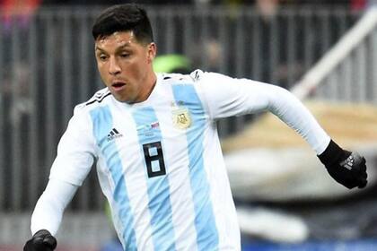 Enzo Pérez entró en la nómina de 23 jugadores para Rusia 2018 reemplazando a Manuel Lanzini, a pesar de no haber sido incluido en la lista preliminar