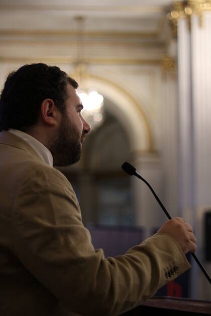 Enzo Di Fabio, el coordinador del "Contraforo de San Pablo"