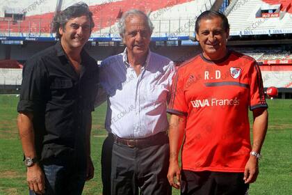 Enzo, D''Onofiro y Ramón en el incio de la temporada