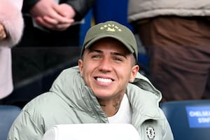 Enzo Fernández fue a apoyar a sus compañeros desde la platea: qué dijo el DT de Chelsea sobre el conflicto