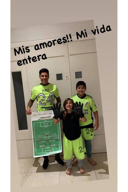 Enzo Perez en Instagram
