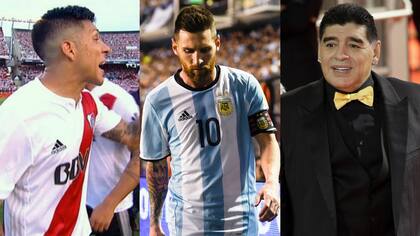 Enzo Pérez, Lionel Messi y Diego Maradona, protagonistas de los dichos más resonantes del año