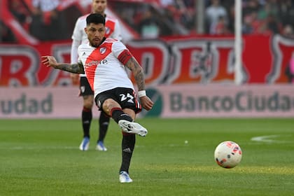 Enzo Pérez se convirtió en principal capitán de River luego del retiro de Leonardo Ponzio