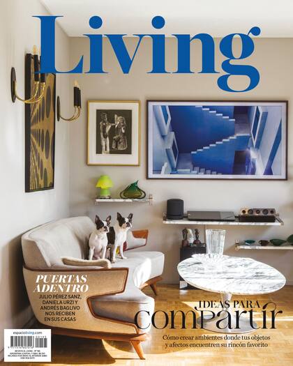 Enzo y Ramona, los Boston Terrier tan elegantes como el entorno Mid-Century en el que se especializan sus dueños.