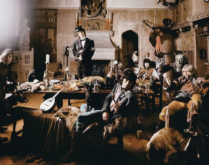 Épica. Retratados por Michael Joseph en tiempos de Beggars Banquet, cuyo ''concepto de proporciones épicas'' requería de un fotógrafo publicitario