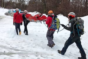 Logran recuperar los cuerpos de la turista uruguaya y el guía que murieron en el Vinciguerra