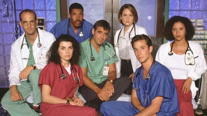 El elenco original de E.R. Emergencias