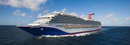 Era el primer día del joven de 28 años a bordo del crucero Carnival Valor