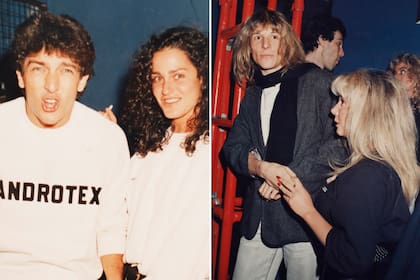 Era frecuente ver en la disco a Ricardo Darín y Florencia Bas; Claudio Paul Caniggia y Mariana Nannis, dos de las parejas más buscadas de los años 80