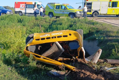 Era un piloto local de Venado Tuerto, se despistó mientras practicaba con su auto de carreras y falleció