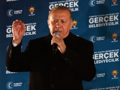 Erdogan admitió la derrota