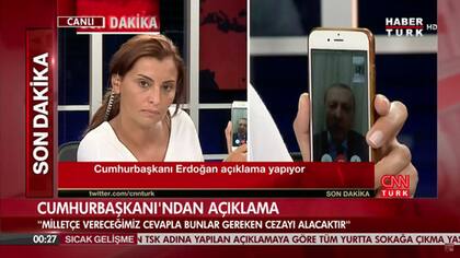 Erdogan por FaceTime