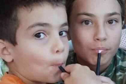 Erez y Sahar Kalderon son de una familia secuestrada en el kibutz Nir Oz