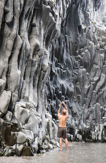 La garganta del río Alcántara.