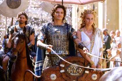 Eric Bana, Orlando Bloom y Diane Kruger en Troya (2004) (Foto: IMDb)