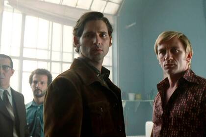 Eric Bana y Daniel Craig en Munich (2005). dirigida por Steven Spielberg