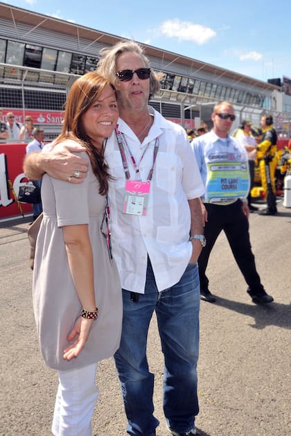 Eric Clapton y Melia McEnery