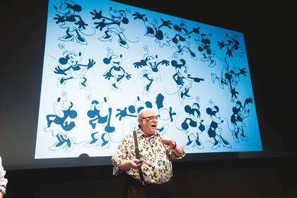 Eric Goldberg, uno de los animadores veteranos del estudio, asesor permanente de los cortos de Mickey como Get a Horse! (2013)
