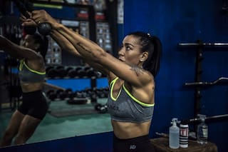 Erica Farías, la boxeadora emergente de un tango de Cátulo y Celedonio