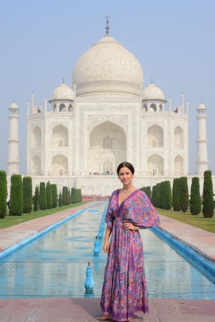 Erica viajó a la India para su luna de miel