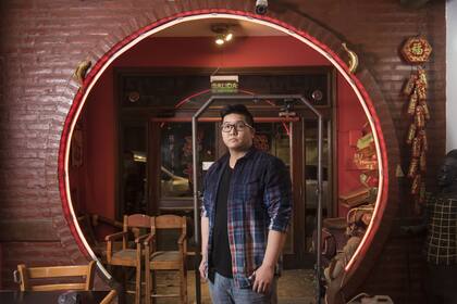 Erik, nieto de los fundadores y encargado del lugar