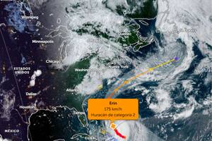 Emiten doble alerta amarilla por lluvia y viento para este martes en Mar del Plata - Image 2