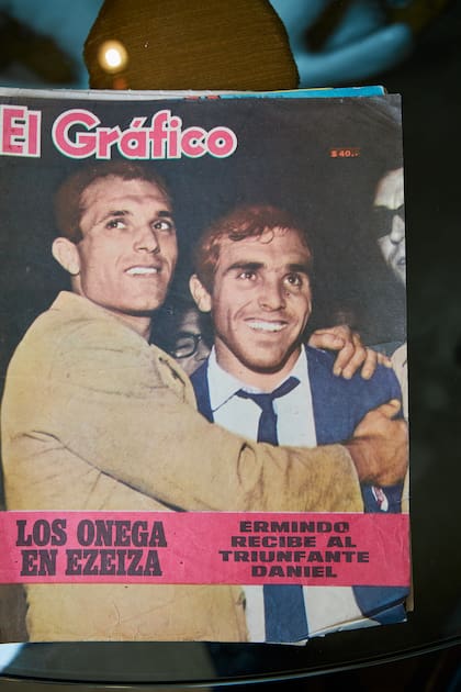 Ermindo y Daniel Onega fueron hermanos muy unidos, no solamente por River.