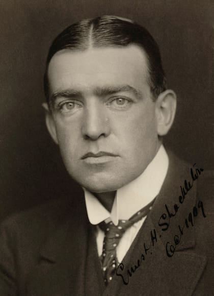 Ernest Shackleton.