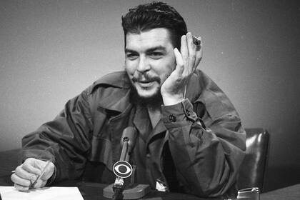 Ernesto Guevara, durante una entrevista televisiva en diciembre de 1964