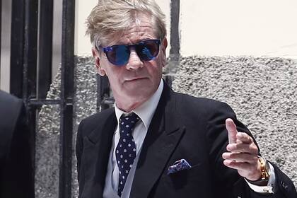 Ernesto de Hannover en la boda de su hijo Cristián en 2017 (YouTube)