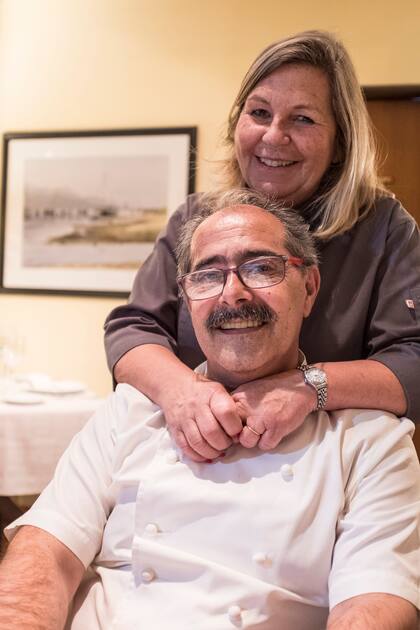 Ernesto Vivian y su esposa Tessi.