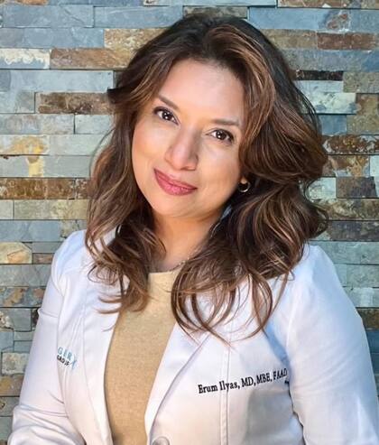 Erum N. Ilyas es presidenta académica interina del Departamento provisional de Dermatología de la Facultad de Medicina de la Universidad de Drexel