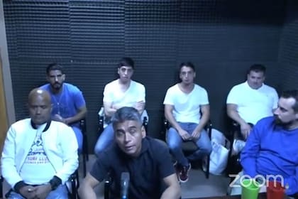 Erwin Loza, dando sus últimas palabras antes de ser condenado por lavado de dinero del narcotráfico.