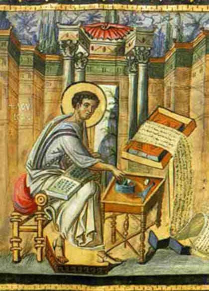 Es autor del tercer libro del canon, donde se narra la infancia de Cristo y la vida de la Virgen María