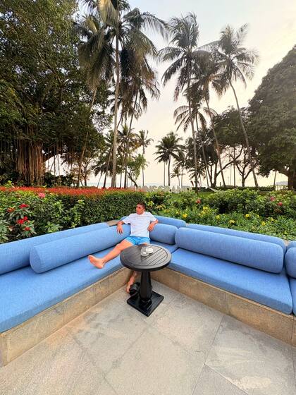 "Es como Mar del Plata en febrero, con calor, días lindos y el mismo mar", describe Pérez Roa a Goa