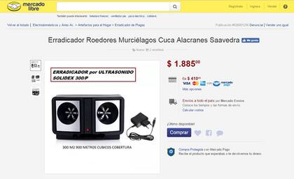 Es el modelo más costoso disponible en Mercadolibre