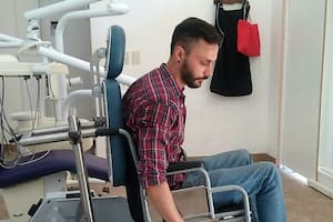 Un cordobés inventó una plataforma para pacientes en sillas de ruedas