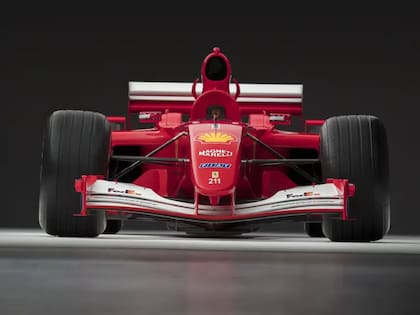 Es el único Ferrari con el que Schumacher conquistó tanto el Gran Premio de Mónaco como el Campeonato Mundial de Pilotos en una misma temporada (RM Sotheby´s)