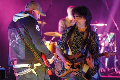 “Es hermoso trabajar con Gaspar porque nos complementamos muy bien y nos divertimos mucho”, dice Sbaraglia sobre Benegas